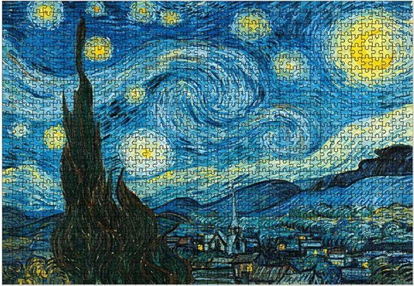 Звездная ночь Ван Гог 1889