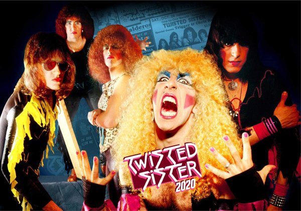 Twisted sister плакат