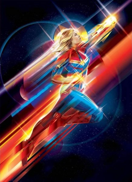 Captain Marvel Постер