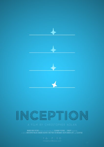 Минималистические постеры к фильмам