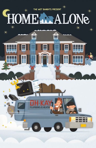 Лаконичный Постер