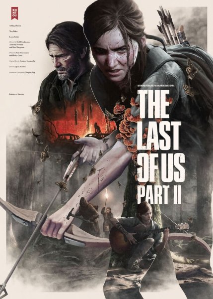 Элли и Джоэл the last of us 2 HD