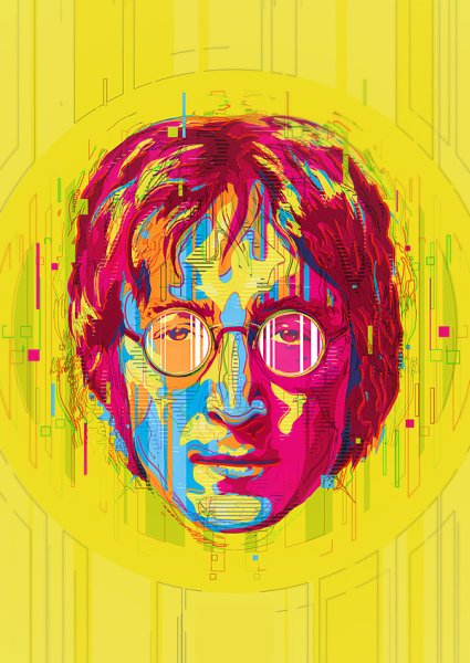 Джон Леннон плакат