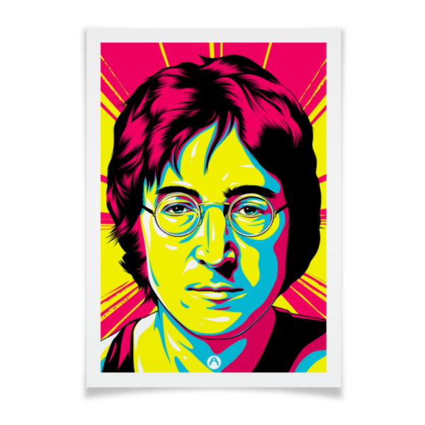 Арт фото Джон Леннон