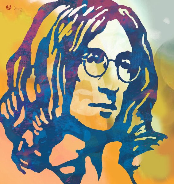 Джон Уинстон Леннон плакат