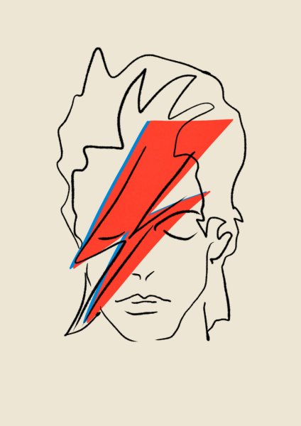 Крафтовые постеры David Bowie