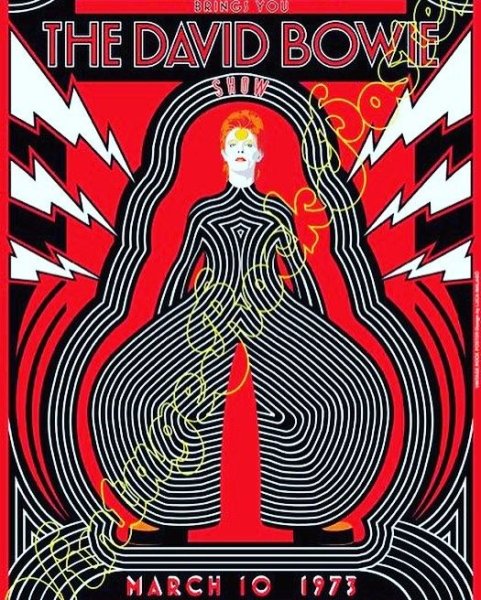 Дэвид Боуи логотип