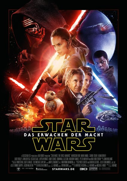 Star Wars the Force Awakens Постер