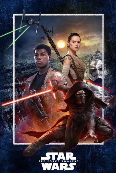 Звёздные войны Пробуждение силы Постер