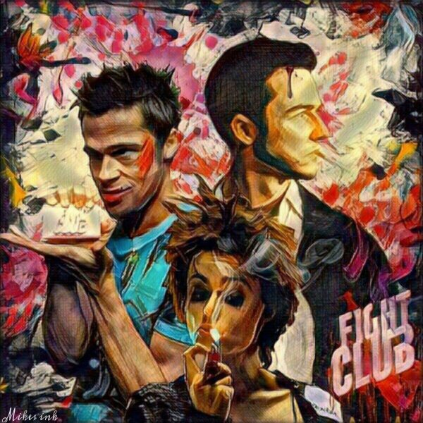 Тайлер Дерден арт