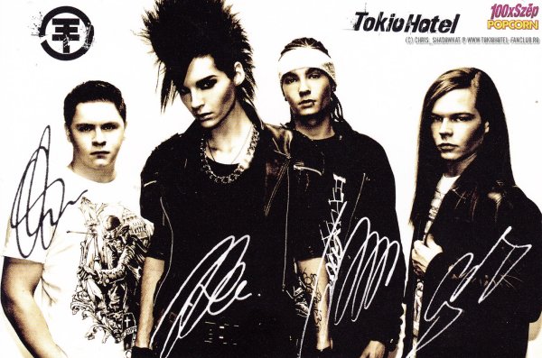 Токио хотел плакаты 2007