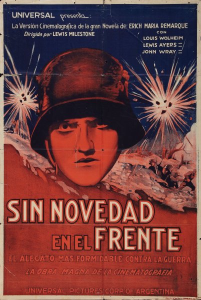 На Западном фронте без перемен фильм 1930 обложка