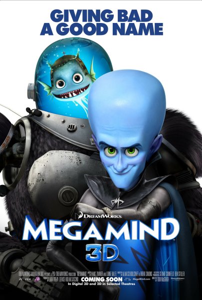 Мегамозг (2010) Megamind Постер