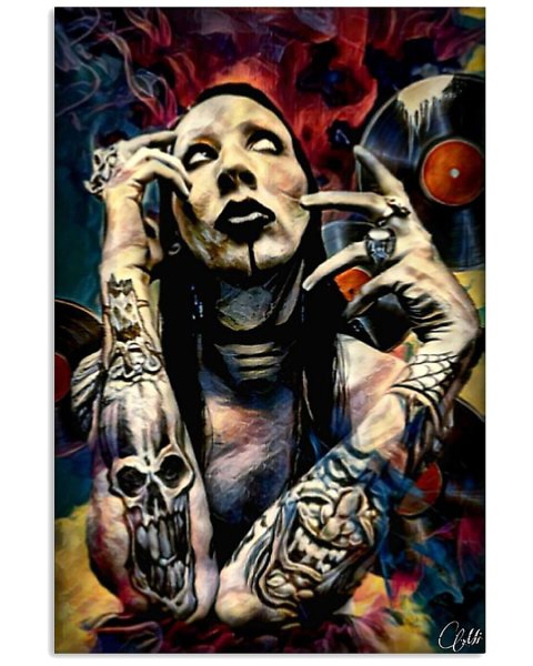 Marilyn Manson smells like children