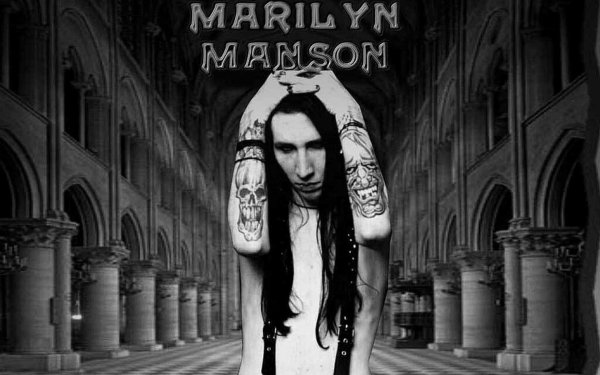 Marilyn Manson плакат