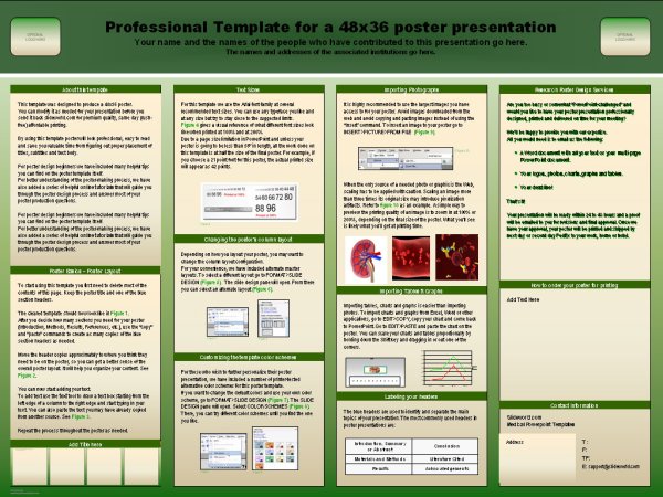 Постер для научной конференции