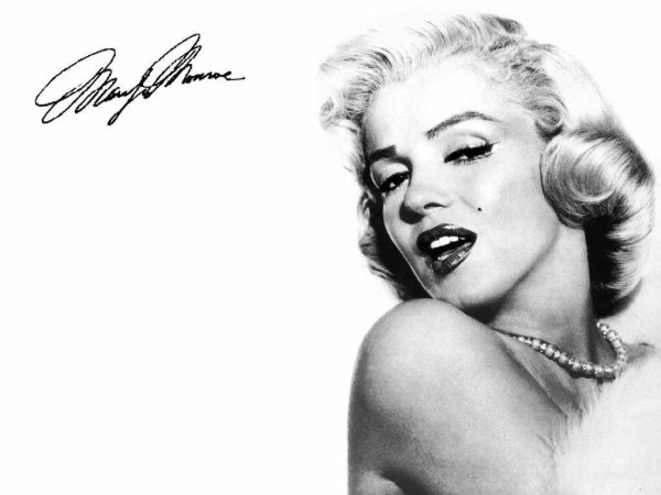 Мэрилин Монро шрам