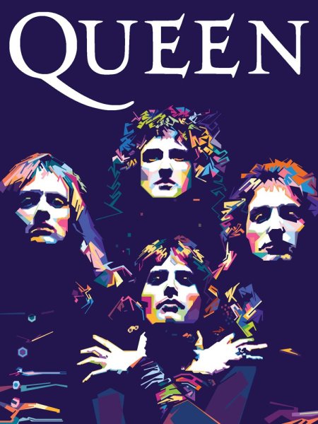 Плакат группы Queen