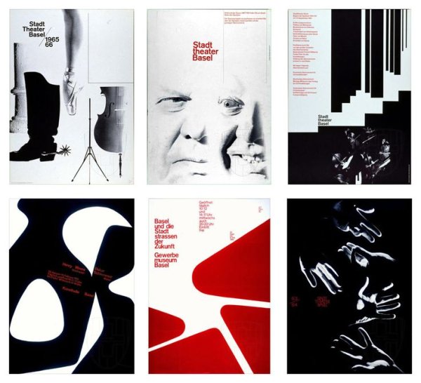 Постеры Графика черно белые