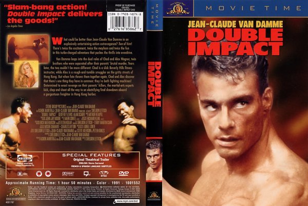 Ван Дамм двойной удар обложка