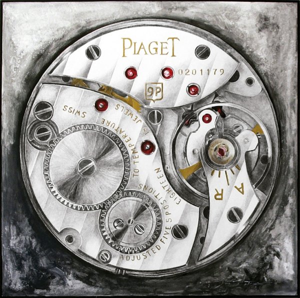 Часы плакат