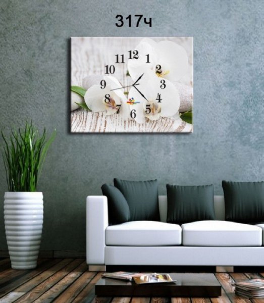 Постер с часами