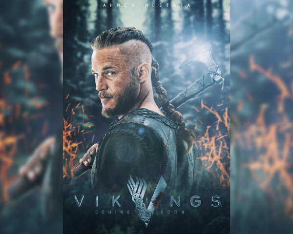 Викинги Рагнар Постер