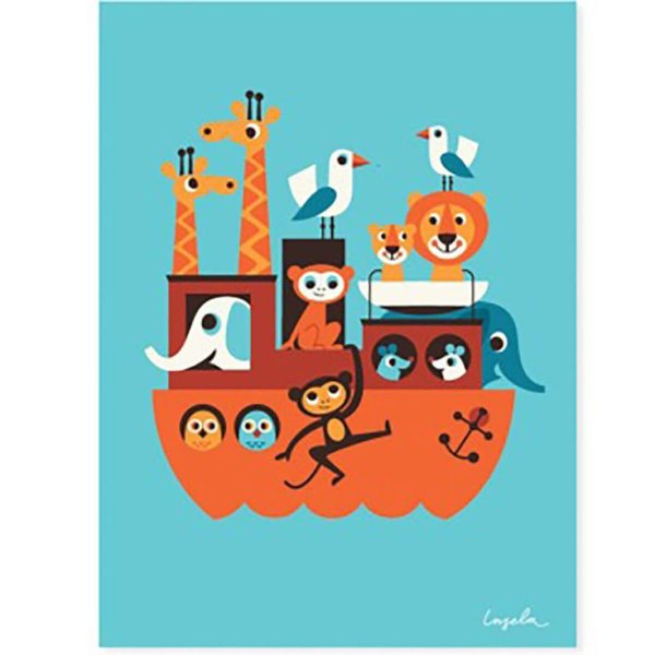 Постер в детскую макет