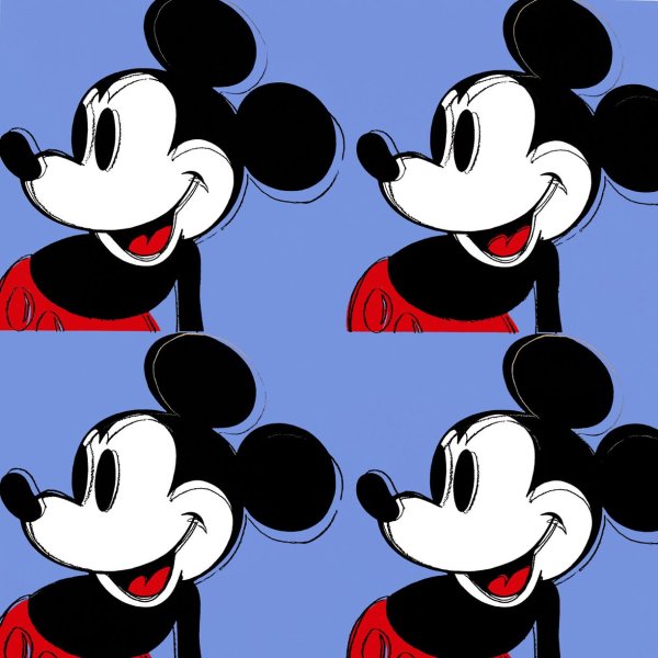 Постер с Микки Маусом