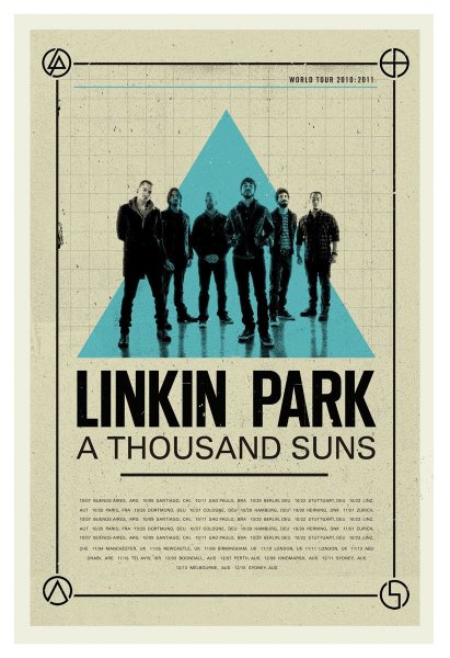 Группа линкин парк постеры