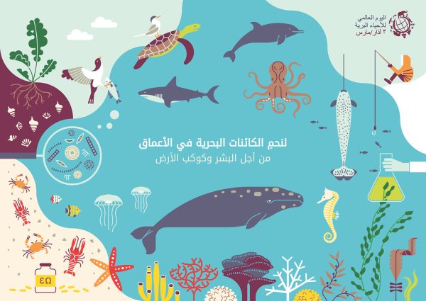 Морской плакат