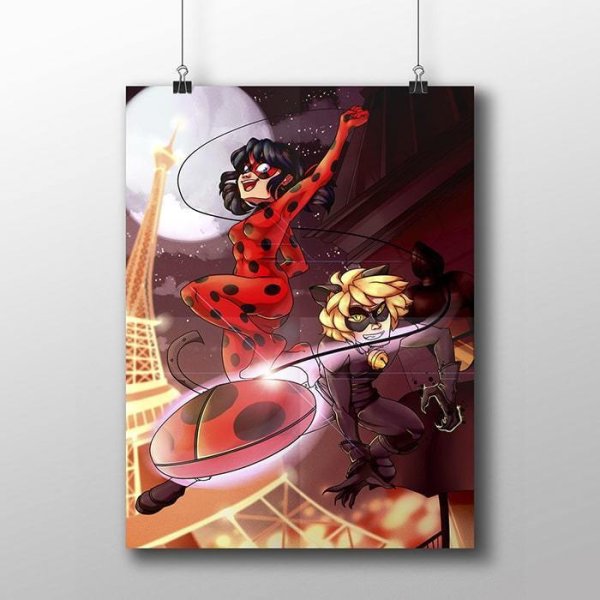 Леди баг и супер кот Постер