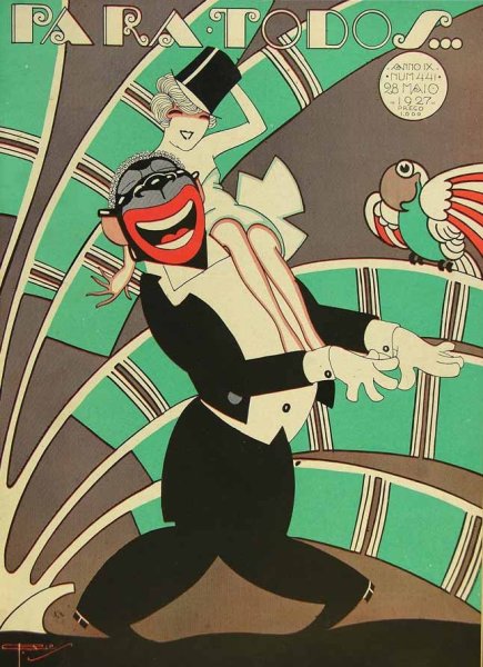 Постер Vogue арт деко