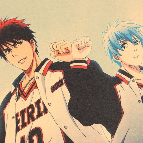 Аниме баскетбол Куроко Постер