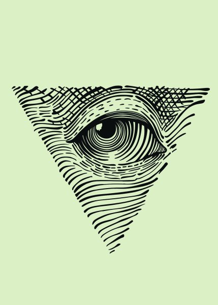 Стилизованное изображение глаза