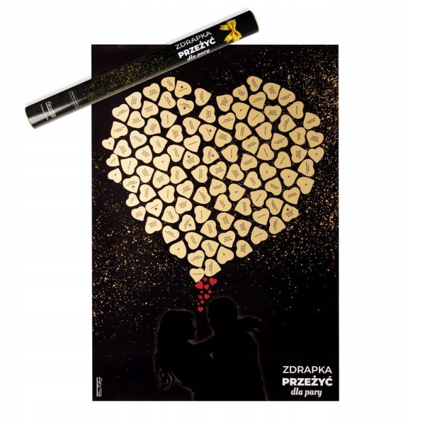 Скретч-Постер для влюбленных