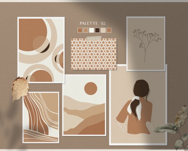 Постеры на стену в стиле бохо