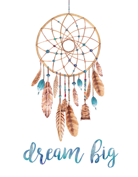 Этикетка для стиля бохо