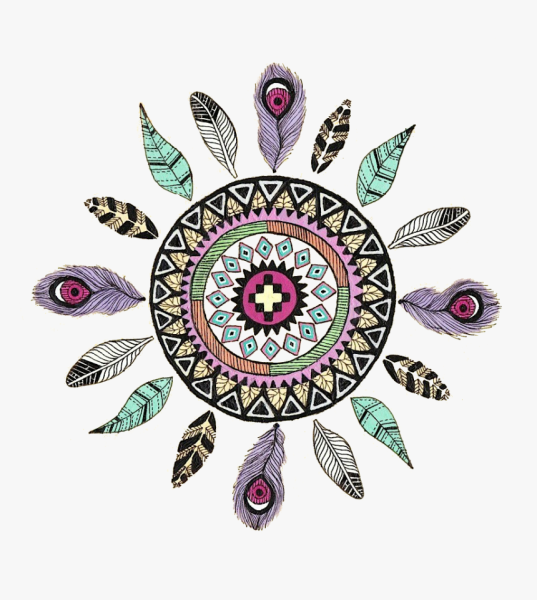 Стиль бохо в графическом дизайне