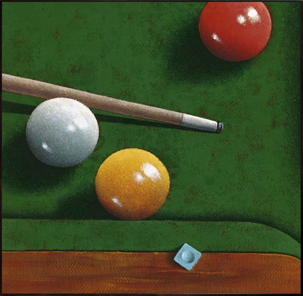 Картины в бильярдную комнату