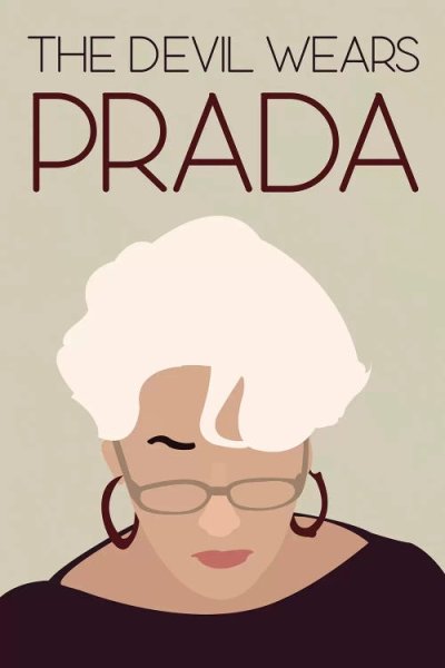 Дьявол носит Prada фильм Постер