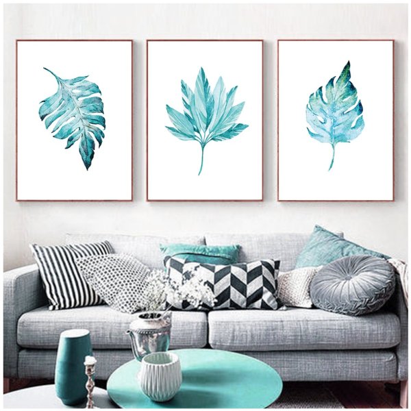 Бирюзовый Постер на стену