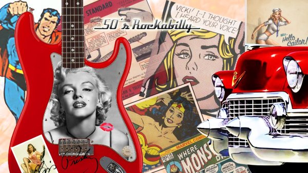 Коллаж из газет и журналов