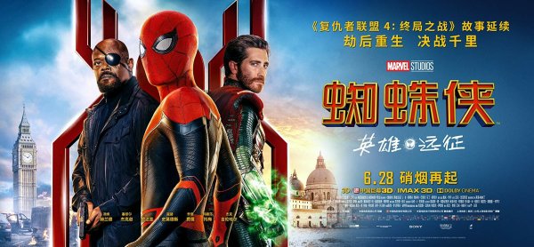 Человек-паук вдали от дома фильм 2019 Постер