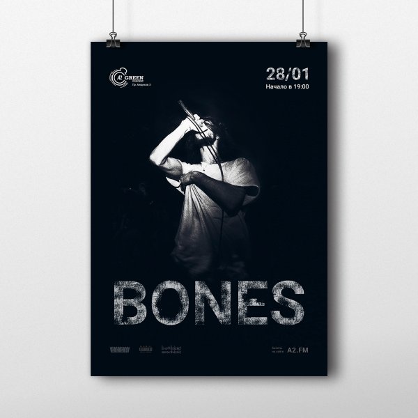 Bones плакат