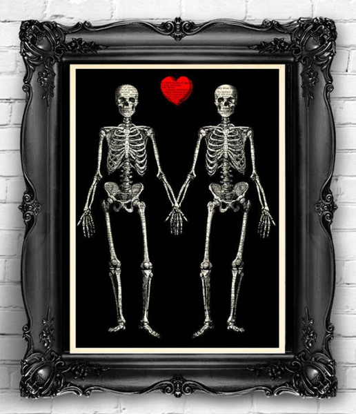 Скелеты любовь