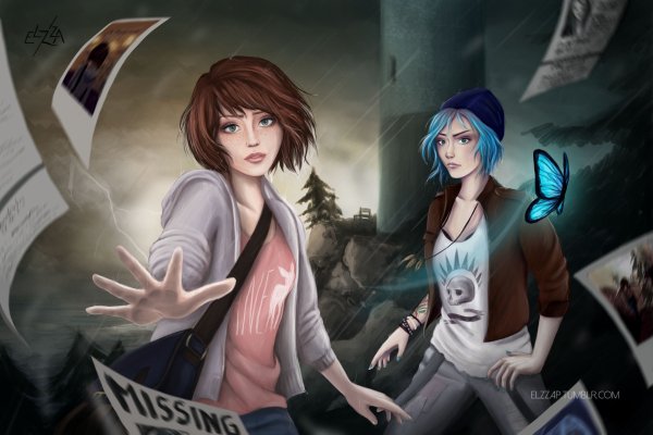 Плакаты в игре Life is Strange