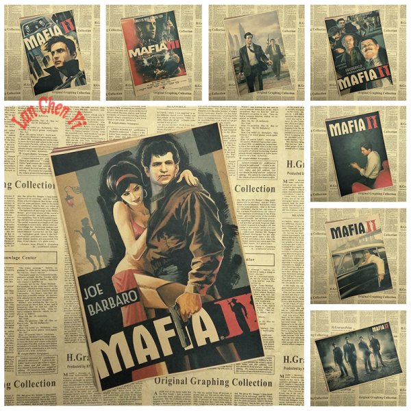 Игра мафия плакат