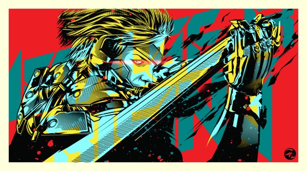 Metal Gear Rising Revengeance Райден девушка