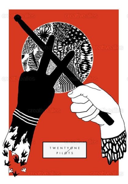 Twenty one Pilots плакат